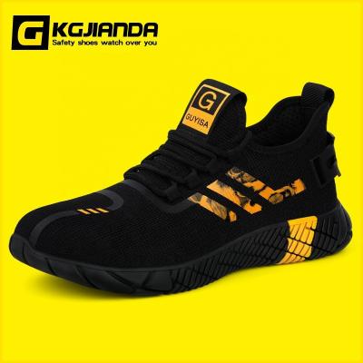 China Hot Selling Steel Toe Safety Shoes KGJIANDA Wear Resistant Rubber Soles Can Accept Custom Made Steel Toe Safety Work Shoes for sale