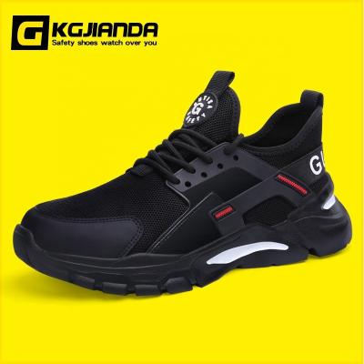 China KGJIANDA Factory Direct Selling Safety Shoes EVA Work Shoes Steel Toe Light Weight Sole Steel Safety for sale