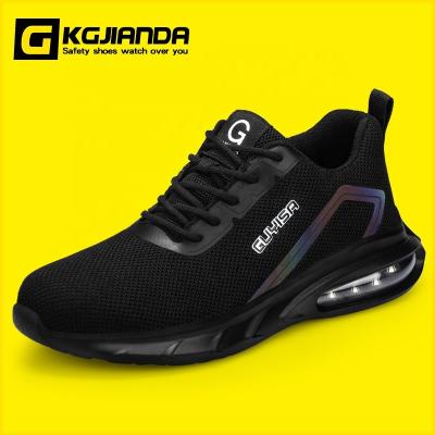 China Anti puncture KGJIANDA fashion safety shoes anti puncture industry safty safety shoes super breathable safety shoes for sale