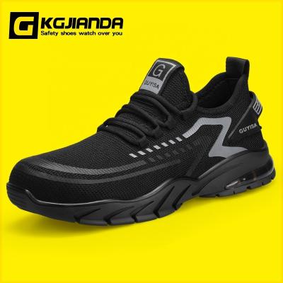 China KGJIANDA Anti Puncture New Design Safety Shoes Can Accept Custom Steel Toe Construction Site Safety Work Shoes for sale