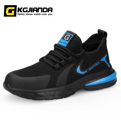 China KGJIANDA steel toe increasing industrial type steel toe lightweight safety shoes safety sports shoes for sale