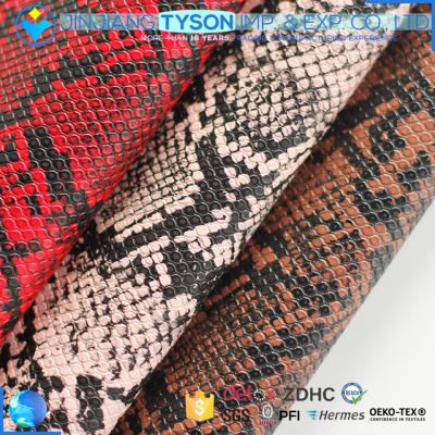 China Anti-rust China Manufacturer Fashion Crocodile Synthetic Artificial Imitation Leather for sale