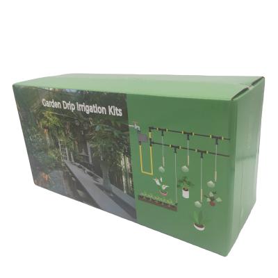 China Orange PVC YZS Garden Irrigation Nozzle Garden Irrigation Kit 1-25-2 8-12mm 25m for sale