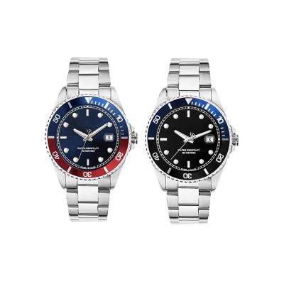 China Automatic Date Mens Watch Design Your Own Watch Brand Watch Case Stainless Steel for sale