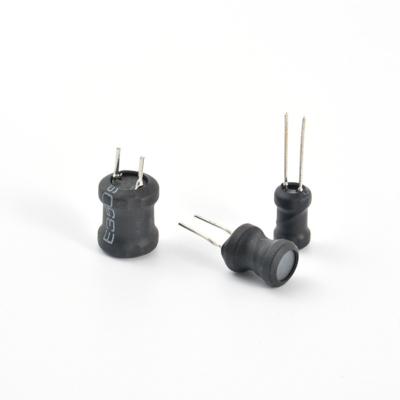 China Customized Manufacturer ferrite core choke coil 10*12 Drum Inductor Radial Rixed Leaded Inductor for sale