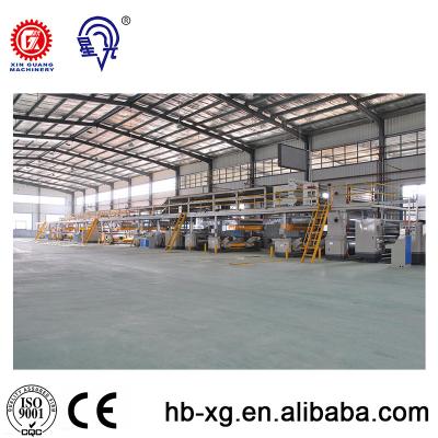 China WJ-100-1800 3PLY CORRUGATED GARMENT PRODUCTION LINE for sale