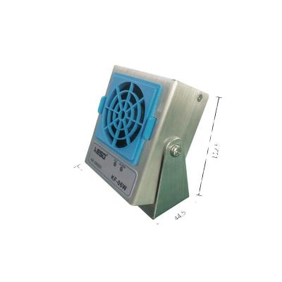 China Stainless Steel Shell Auto Clean High Speed ​​ESD Static Electricity Eliminator Ionizing Fan for sale