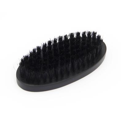 China New Arrival Natural Wooden Wave Brush Beard Brush Cheap Price Packing Boar Hair Male 360 ​​Portable Wave Brush for sale