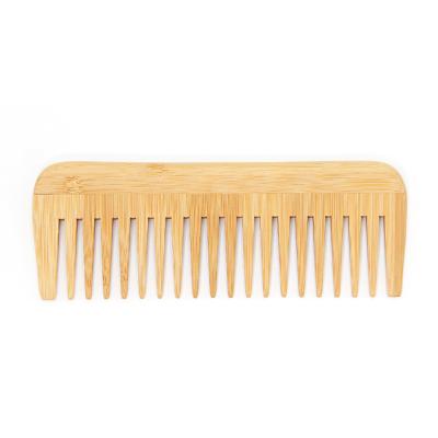 China Home Wide Tooth Comb for Hair Cutting with Customizable Personalized Comb Logo for sale