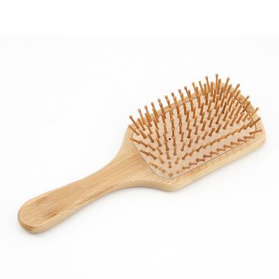 China Cushion Paddle Hot Selling Biodegradable Bamboo Hair Brush For Women Factory Direct Supply Eco-friendly Hair Massage Brushes for sale