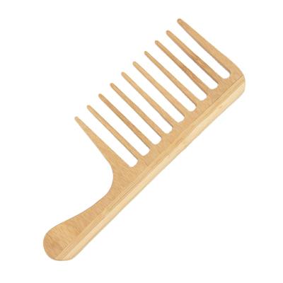 China Home Professional Wide Tooth Hair Comb Professional Wooden Wide Tooth Comb Brush for sale