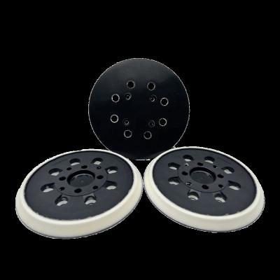 China Carriages 5inch 125mm 8+4 Hole Hook & Loop Pad Sanding Disc Backing for sale