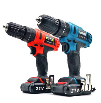 China Center Vacuum/Non Center Vacuum High Efficiency 12V Electric Drill with Li-ion Battery Rechargeable Cordless Drill Electric Driver for sale