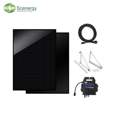 China Scenergy Multifunctional Balcony Garden Solar System Kit Mini Balcony Solar System 800W Garden 182mmx91mm for sale