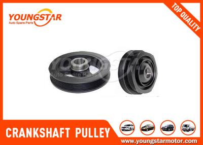 China Auto Spare Parts 4D56 Double Crankshaft Harmonic Damper Pulley 23129 - 42070 for sale