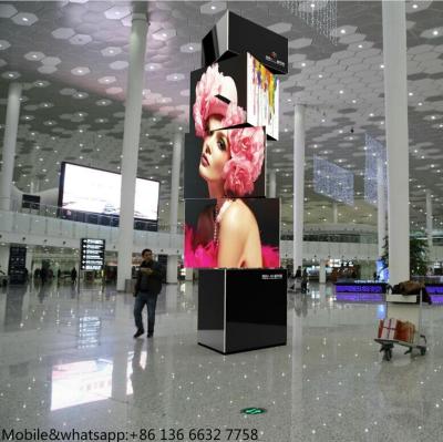 China P5 P6 Full Color New Outdoor Rotate Led Display of New Advertising Product for sale