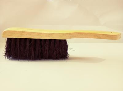 China Bed Dust House Cleaning Brush With Natural Horse Hair / Wood Handle for sale