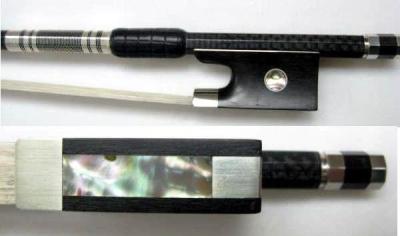 China Carbon Fiber Violin Bow  # CF960 / Nickel Silver Full Size Violin Bow for sale