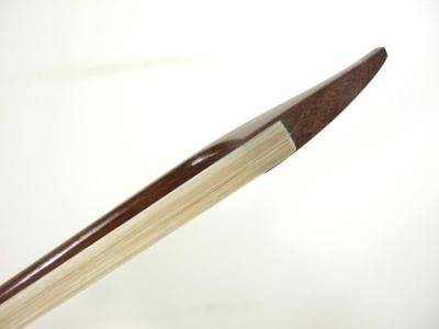 China Brazilwood Stick Horsehair Violin Bow # X800-Bass With Black Gift Box for sale