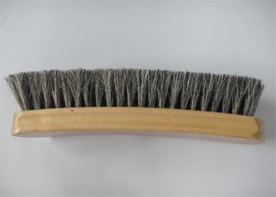 China Large Size Beech Wood Horse Hair Brush For Horse / Hand Brush For Cleaning for sale