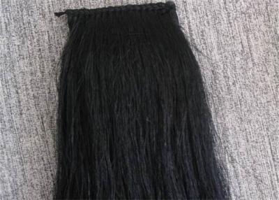 China Extensiones negras originales de la melena del caballo del color para el caballo Decrate los 35cm-40cm en venta