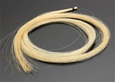 China 1pc White Hank 80cm Mongolian Violin/Viola/Cello Bow Hair Horsehair for sale