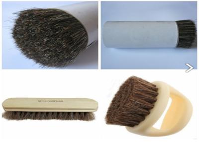 China White  / Black / Grey / Brown Horse Mane Tail Hair For Making Shoe Brush for sale