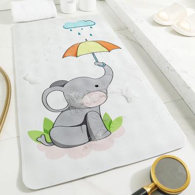 China DAJIANG 3d Non-slip Bath Mat Floor Mat Shower Bathroom Digital Printing Rubber Cover for sale