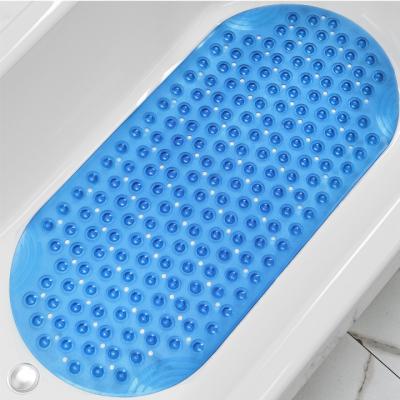 China DAJING AmazerBath 40 x 16 Inches Non-Slip Bath Mat, Non-Slip Shower Mats with Suction Cups and Drain Holes, Bathtub Mats Bathroom Mat for sale