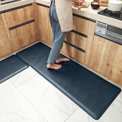 China DAJIANG PU Washable Set And Comfort Designer Floor Cushioned Anti-slip Waterproof Kitchen Mat Mats for sale