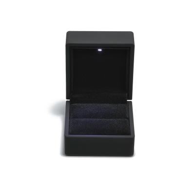 China Portable Hot Offer Wholesale Customization Led Jewelry Ring Packaging Box With Logo for sale