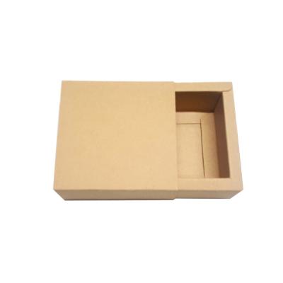 China Recyclable Low Price Drawer Jewelry Packaging Gift Box Kraft Paper Box for sale