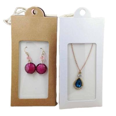 China Wholesale Jewelry Display Wrapping Paper Jewelry Display Card Earring Necklace Card Holder Card for sale