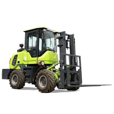 China Farms 4x4 4WD Off Road All Rough Terrain Forklift For Sale for sale