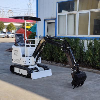 China Building material stores cheap price chinese new mini excavator 2 ton small crawler digger excavator 1ton for sale for sale