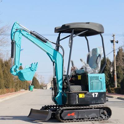 China Building Material Shops Hot Sale Mini Digger Mini Excavator Hydraulic Excavator With Cabin 1ton 2ton 3.5ton for sale