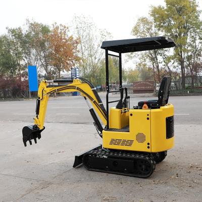 China Building material stores cheap price chinese new mini excavator 2 ton small crawler digger excavator 1ton for sale for sale