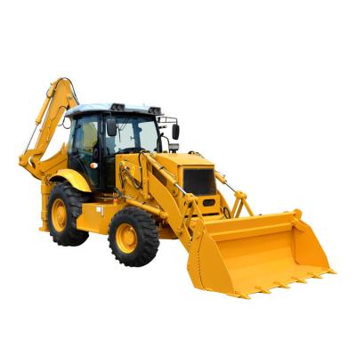 China Cultivate small articulated wheeled mini garden tractor loader backhoe factory new small backhoe loader backhoe prices for sale