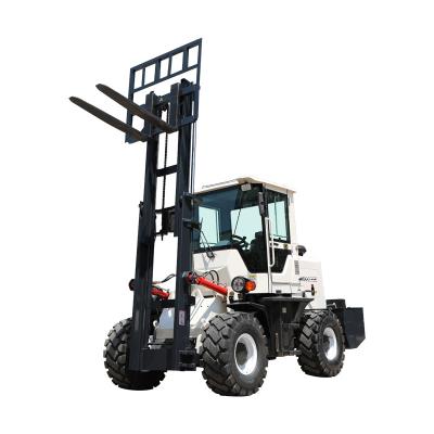 China Cultivate All Terrain Forklift Rough Terrain 3.5 Ton Forklift for sale