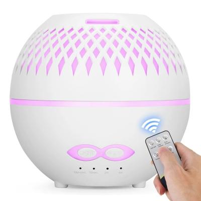 China Hotel Aromatherapy Diffuser with 4 Timers and 15 Ambient Light Settings, Bedroom Vaporizer, Cool Mist Humidifier for sale