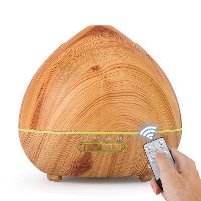 China 400ml Hotel Essential Oil Diffuser, Adjustable Timer Mode, 7 LED Colors and Cool Mist Humidifier for sale