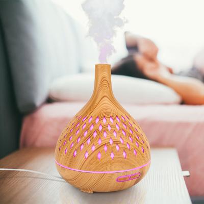 China Hotel Cavity Vase Ultrasonic Essential Oil Diffuser, Scented Air Humidifier with Remote Control for sale