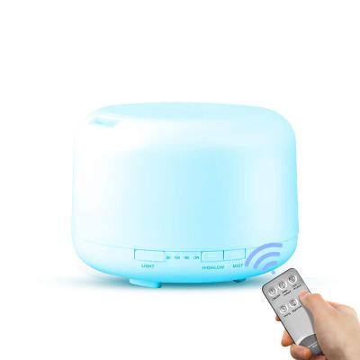 China Hotel 1L Large Capacity Room Humidifier, Remote Control Essential Oil Fragrance Diffuser, with LED Light for sale