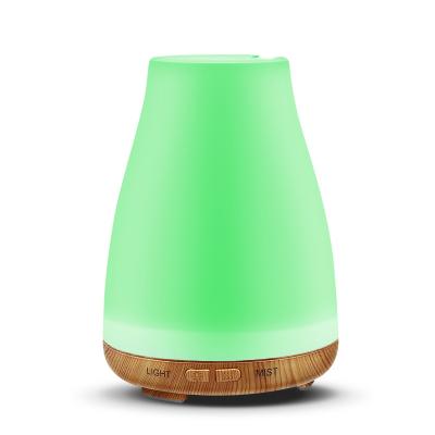 China 100ml Household Essential Oil Diffuser Aromatherapy Atomizing Diffuser with 7LED Light, Adjustable Spray Humidifier for sale