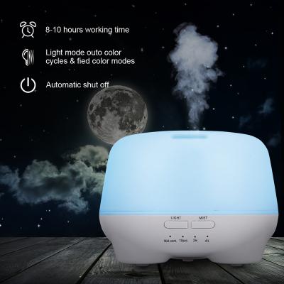 China Hotel Aromatherapy Diffuser with Remote Control, 300ml Atomization Ultrasonic Humidifier, 7 Color Lamp and Home and Office Gifts for sale