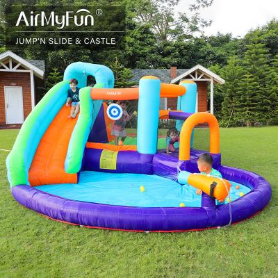 China High Quality Toy Outdoor Water Slide Jumping Room Family Factory Price Party Bouncer Inflatable Bounce Castle For Kid for sale