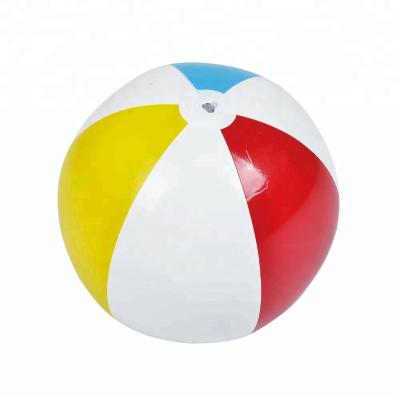 China Promotional Toy 16inches Deflated PVC Inflatable Beach Ball for sale