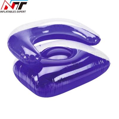 China 2020 Hot Sale PVC Indoor Inflatable Lounge Sofa Inflatable Furniture For Sale Foldable for sale