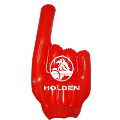 China Non Phthalate PVC Factory Hot Sale Custom Advertising PVC Inflatable Cheering Glove Toys for sale