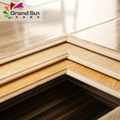 China Factory Price Easy Maintenance Premier 12mm Super High Gloss Laminate Flooring for sale